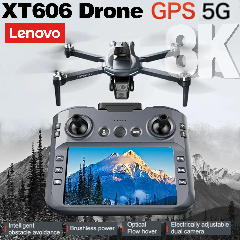 Drone Kit With Camera - Drone Professionale Lenovo XT606 con Fotocamera