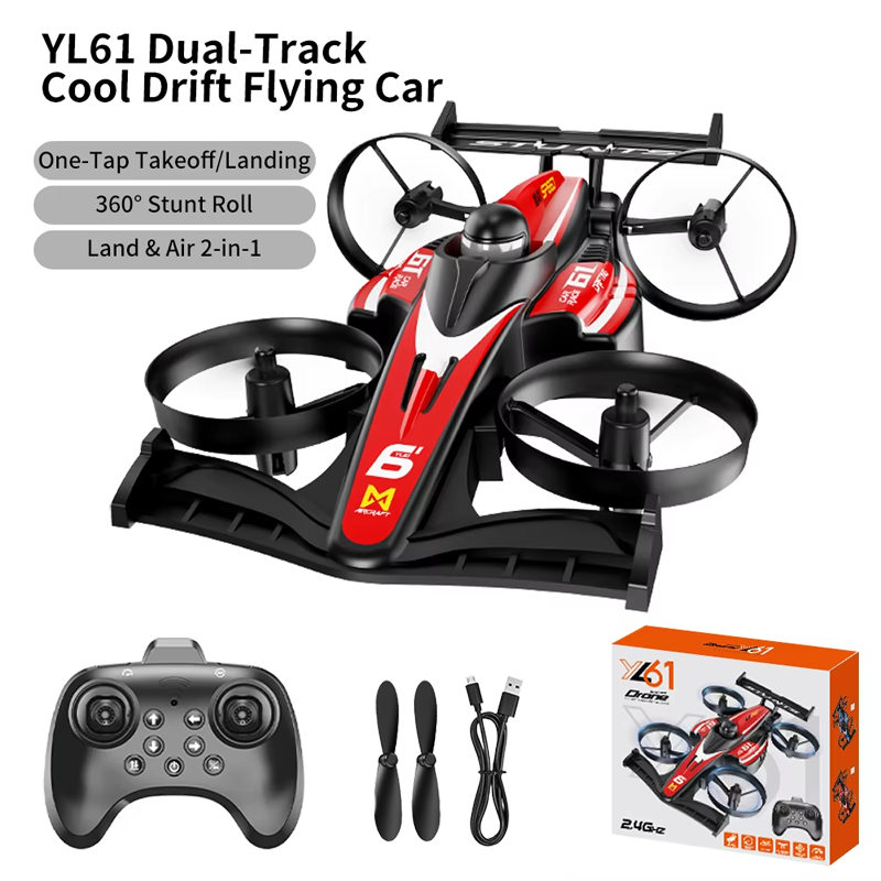 Drone Kit Tricopter - 2026 Aggiornamento YL61 Auto da Corsa