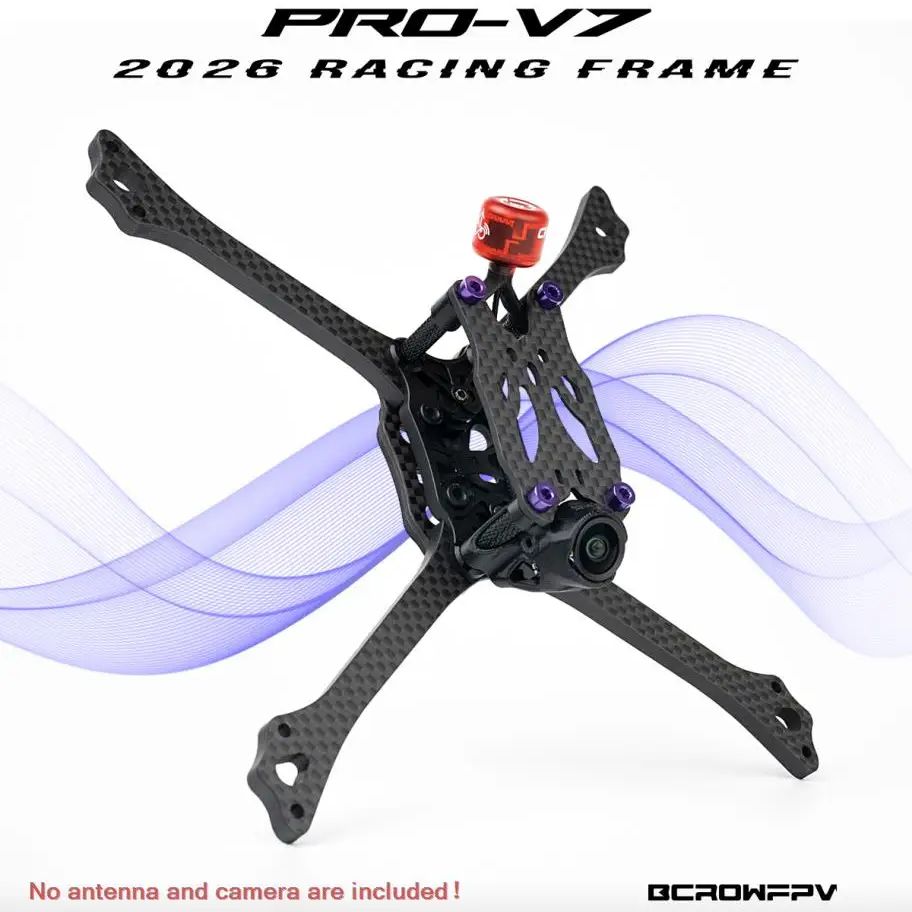 Drone Kit Octocopter - BCROWFPV PRO-V7 Kit telaio drone da