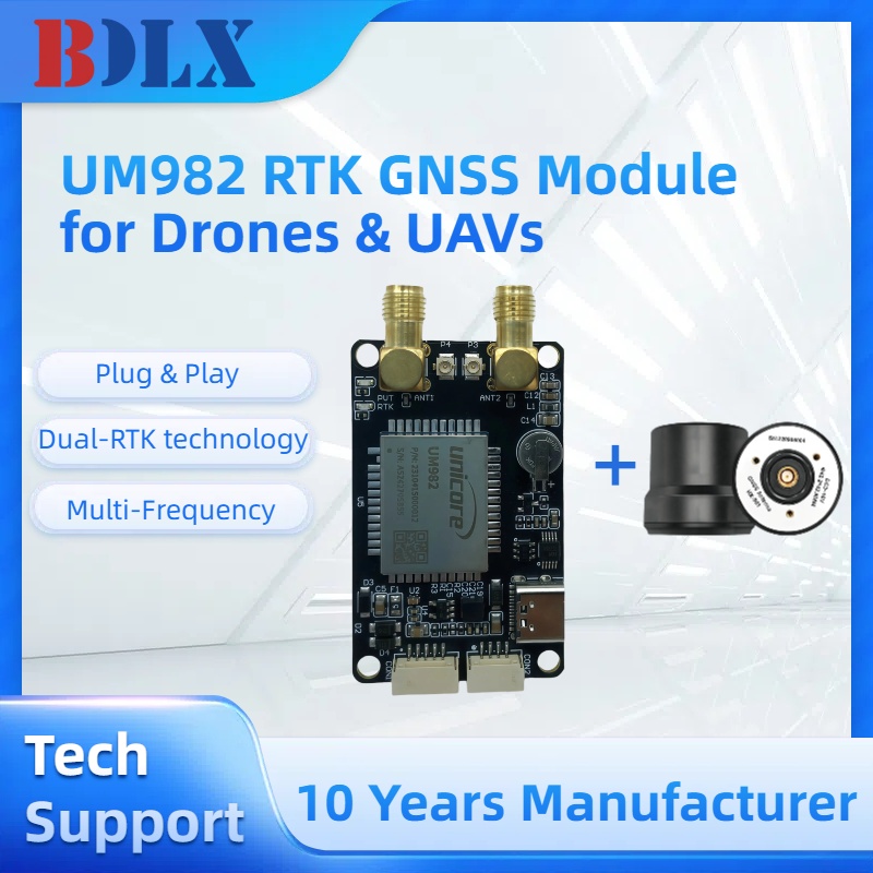 Drone Kit Hexacopter - UM982 Doppia Antenna RTK GNSS Modulo