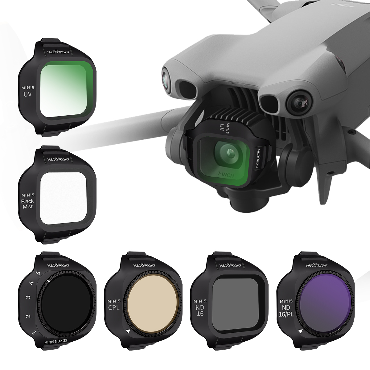 Drone Kit Beginner - Set di Filtri Mecoright per DJI