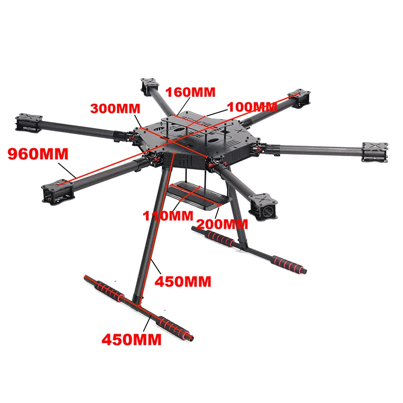 Kit Telaio Esarotore Pieghevol - Drone Kit Heavy Lift recensione e prezzo