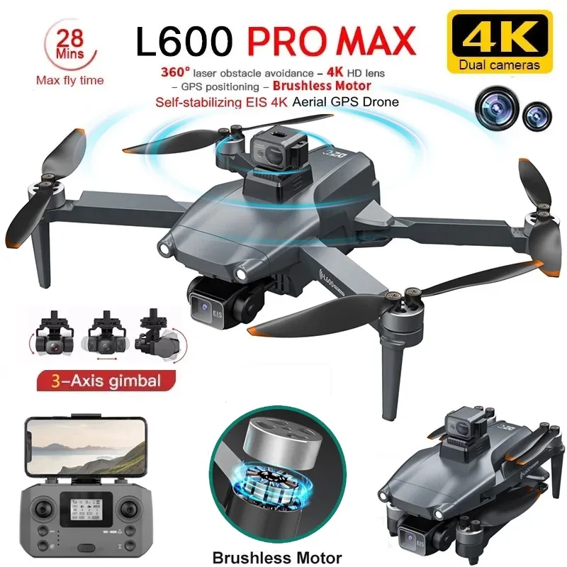 L600 PRO MAX GPS Drone Profess - Drone Kit Professional recensione e prezzo