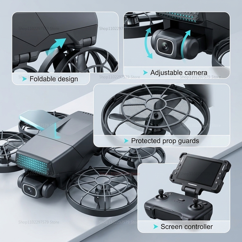 Nuovi Droni M8 GPS 8K Professi - Drone Kit With Camera recensione e prezzo